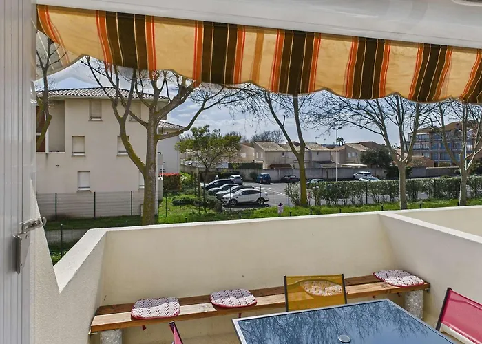 Cosy 2 Pieces, 4 Pers., A 2 Pas De La Plage, Parking Prive, Terrasse Avec Salon De Jardin - Fr-1-326-815 Apartmán Marseillan (Herault)